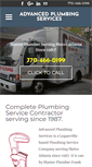 Mobile Screenshot of calladvancedplumbing.com